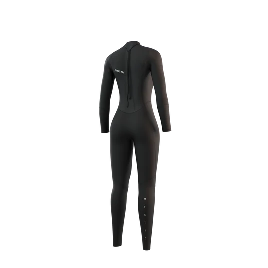 Mystic - Womens Star 5/3mm Back Zip Wetsuit - Black - 2024