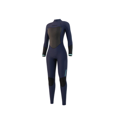 Mystic - Womens Brand 3/2mm Wetsuit Back Zip - Night Blue - 2024