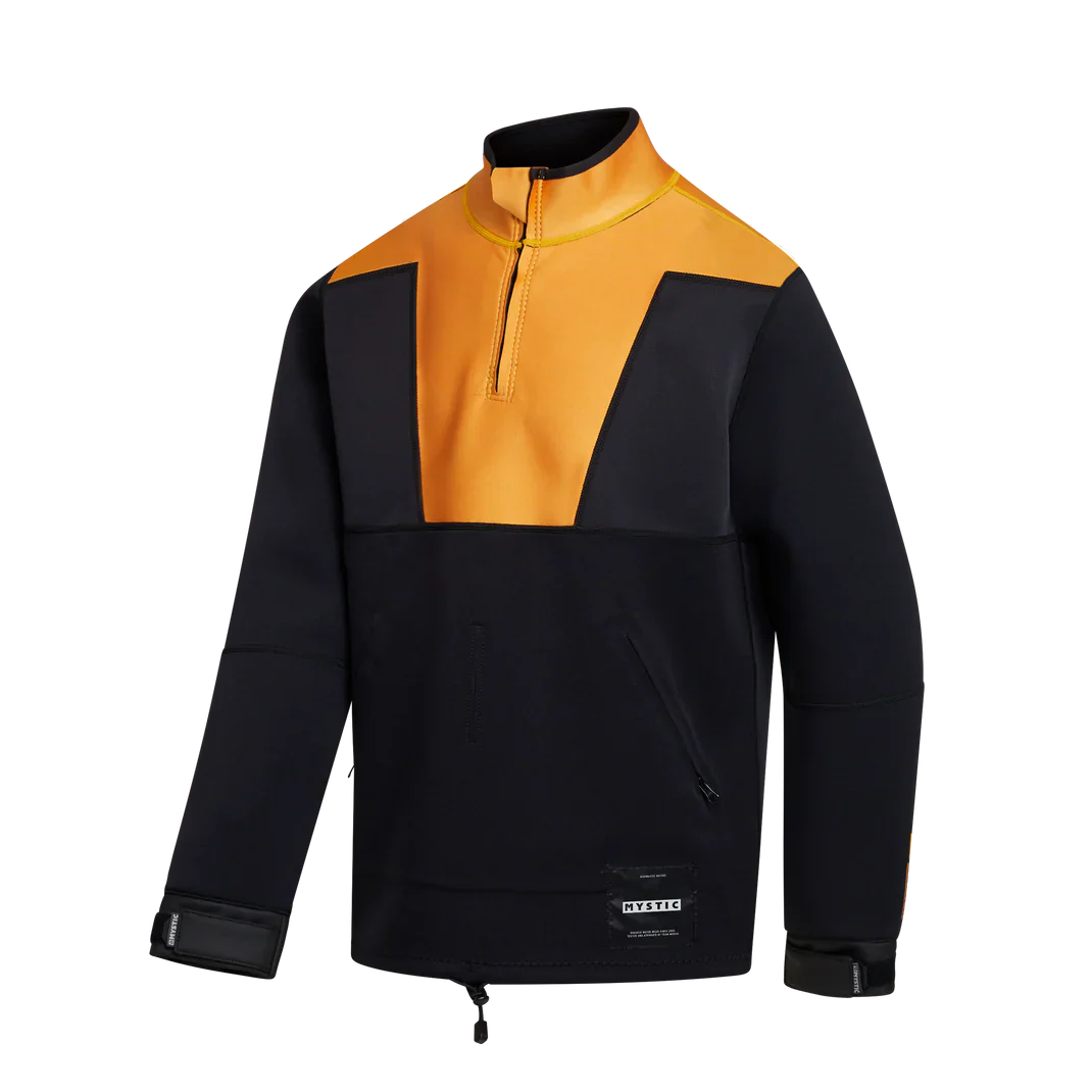 Mystic - Fulmar Neoprene Pullover 3/2mm - Retro Orange - 2024