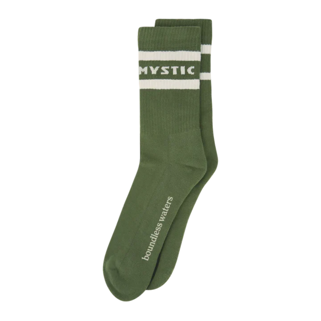 Mystic - Brand Season Socks - Soft Green - 2025