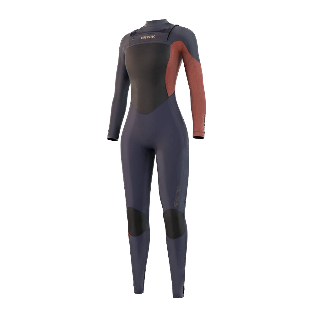 Mystic | Diva Fullsuit 3/2 FZ | Night Blue | 2021 | Buy Wake UK Wetsuits