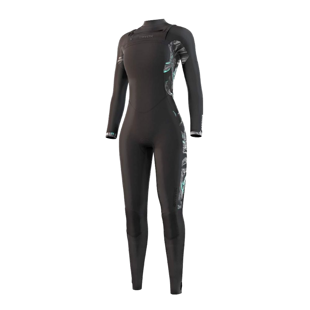 Mystic | Dazzled Fullsuit 5/3 FZ | Black | 2022 | Buy Wake UK Wetsuits