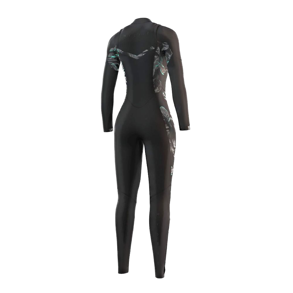 Mystic | Dazzled Fullsuit 5/3 FZ | Black | 2022 | Buy Wake UK Wetsuits 1