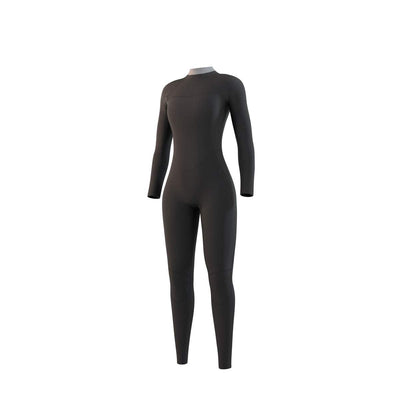 Mystic - Womens Brand 3/2mm Wetsuit Back Zip - Night Blue - 2024