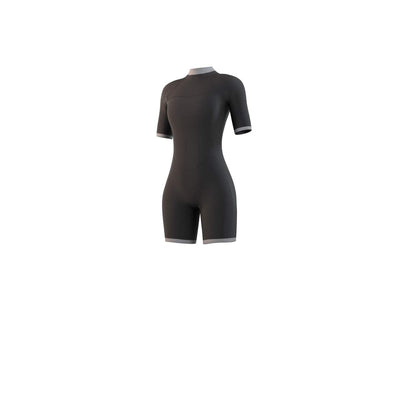Mystic - Womens Brand 3/2mm Shorty Back Zip - Night Blue - 2024