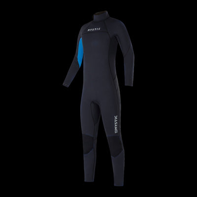 Mystic - Star 5/4mm Fullsuit Back Zip Kids - Black/Blue - 2025