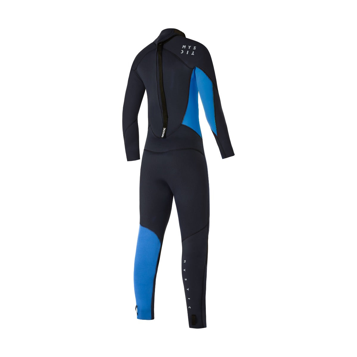Mystic - Star 3/2mm Fullsuit Back Zip Kids - Black/Blue - 2025