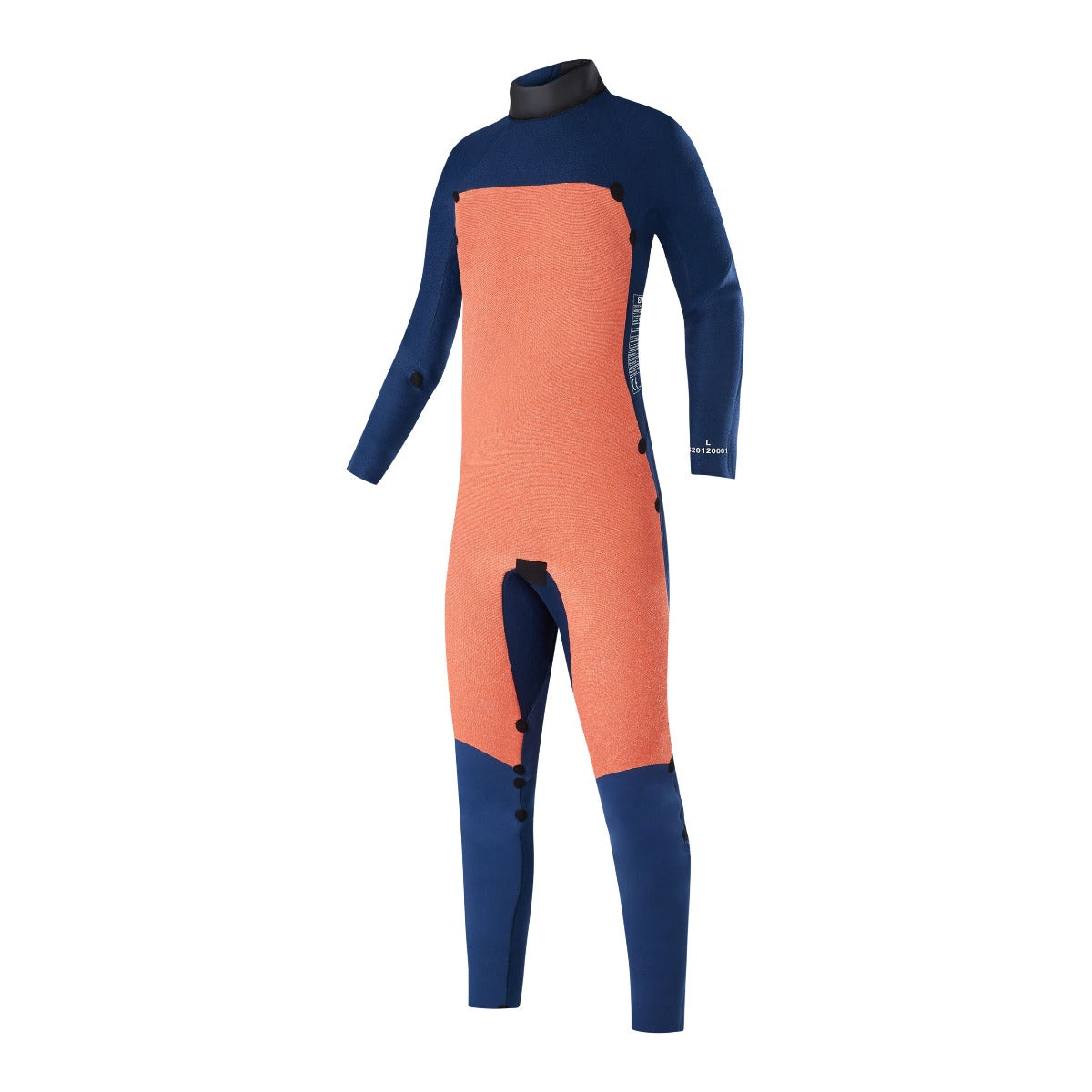 Mystic - Star 3/2mm Fullsuit Back Zip Kids - Black/Blue - 2025