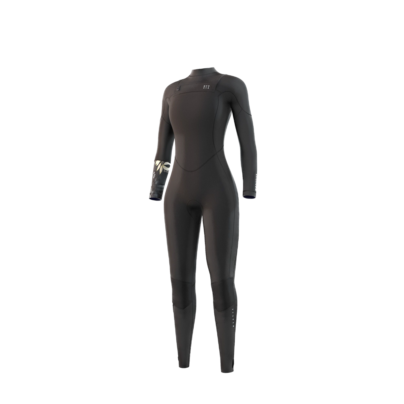 Mystic - Dazzled Fullsuit 5/3mm Double Front Zip - Black - 2024