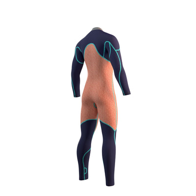 Mystic - Majestic Fullsuit 4/3mm Front Zip - Navy - 2025
