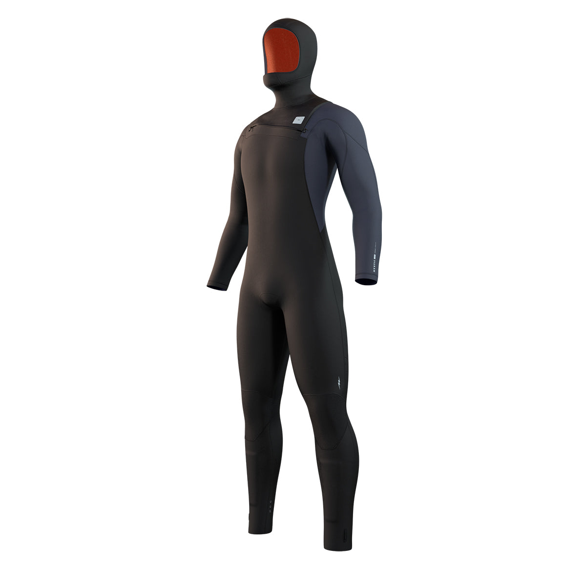 23 - Mystic - Marshall Hooded Fullsuit 5/3mm Fzip - Blk - L - Ex Display