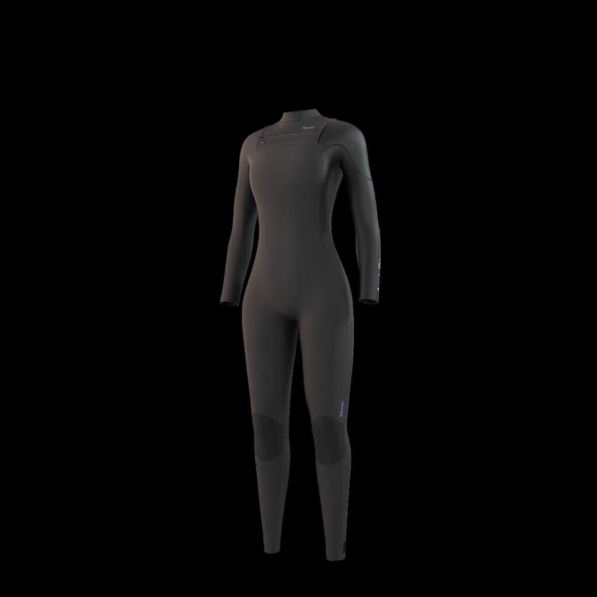 Mystic - Jayde Fullsuit 5/4mm Double Front Zip - Black - 2025