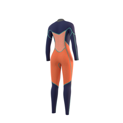 Mystic - Jayde Fullsuit 3/2mm Double Front Zip - Navy - 2025