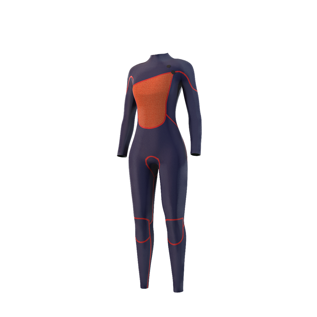 Mystic - The One Fullsuit 3/2mm Zipfree Women - Black - 2023