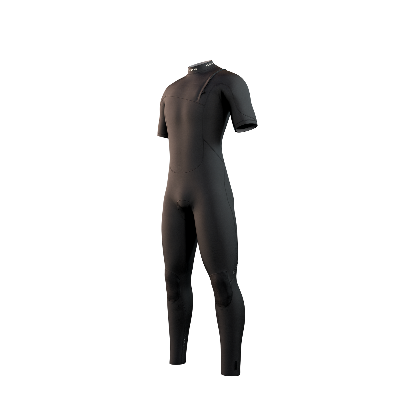 Mystic - The One Shortarm 3/2mm Zipfree - Black - 2024