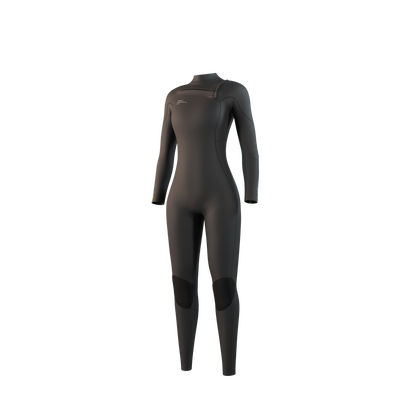 25 - Mystic Evolve Fullsuit 4/3mm Fzip Women - Black - M - Ex Display