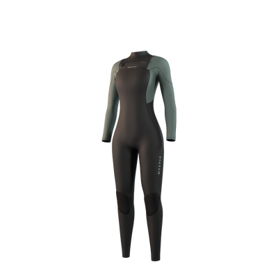 25 - Mystic Star Fullsuit 5/3mm DFzip Women - Dark Olive -M - Ex Display