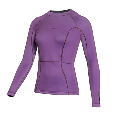 Mystic - Lunar L/S Vest Neoprene 2mm Women - Purple - 2023