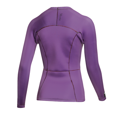 Mystic - Lunar L/S Vest Neoprene 2mm Women - Purple - 2023