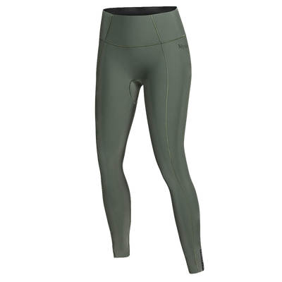 Mystic - Lunar NeoPants L/S 2/2mm Back ZipWmn - Olive - 2023