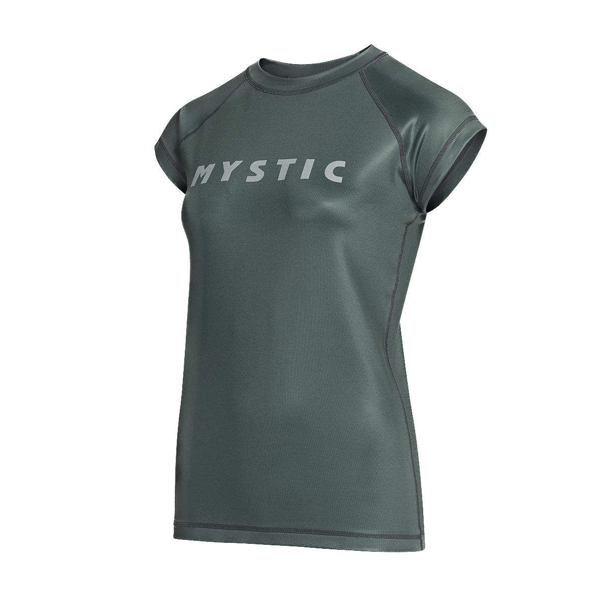 Mystic - Star Short Sleeve Rashvest Women - Dark Olive - 2023