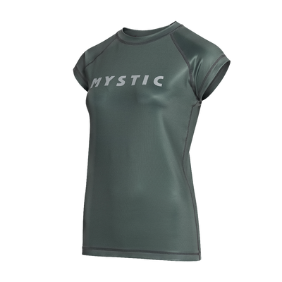 Mystic - Star Short Sleeve Rashvest Women - Dark Olive - 2023
