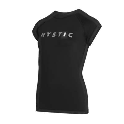 Mystic - Star Short Sleeve Rashvest Women - Black - 2023