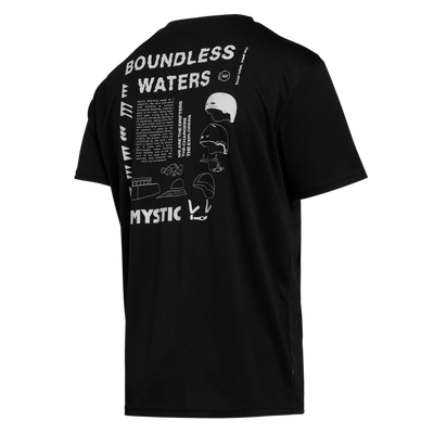Mystic - Tactic S/S Loosefit Quickdry - Black - 2024