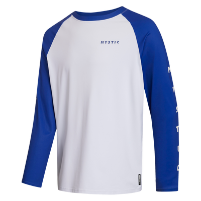 Mystic - Bolt L/S Quickdry - White / Blue - 2024
