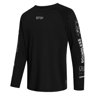 Mystic - Tactic L/S Loosefit Quickdry - Black - 2024