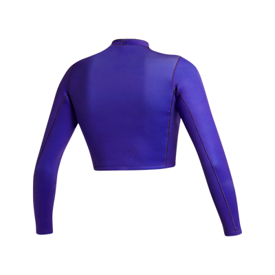 Mystic - Lunar L/S Crop Top Neoprene 2mm Women - Purple - 2024