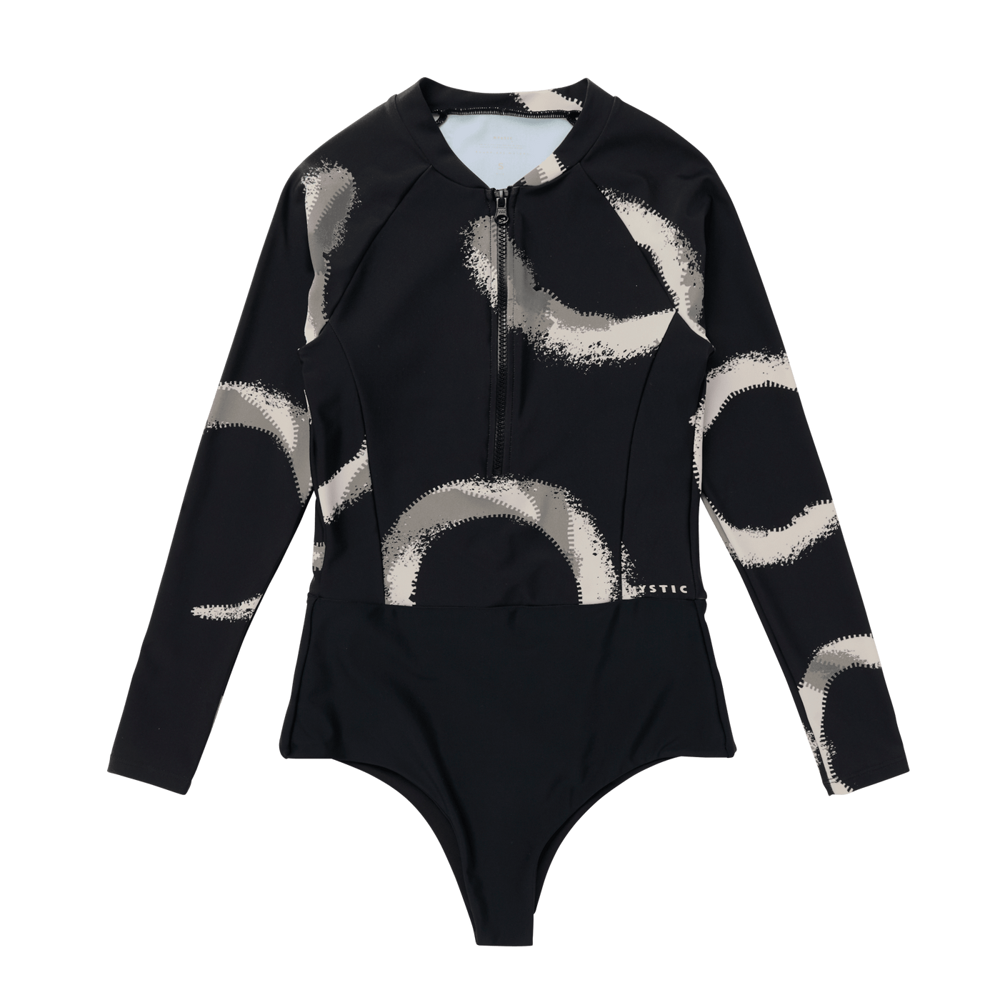 Mystic - Jayde L/S One Piece Women - Black Allover - 2025