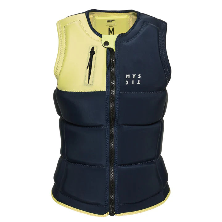 25 - Mystic - Dazzled Impact Vest FZ Wake Women - Blue - XS - Ex Display