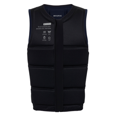 Mystic - Brand Impact Vest Fzip Wake CE - Black - 2025