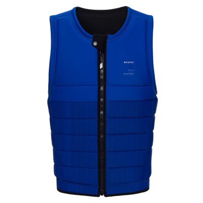25 - Mystic Mayhem Impact Vest Fzip Wake - Black / Blue - L - Ex Display