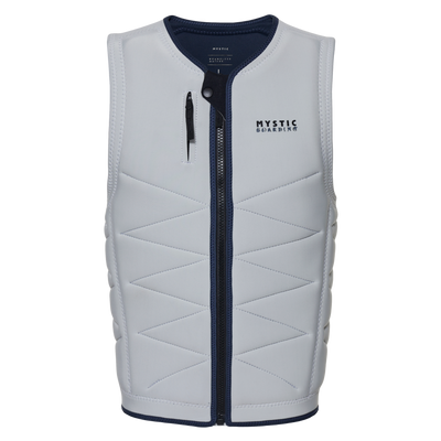 Mystic - Outlaw Impact Vest Fzip Wake - Off White - 2024