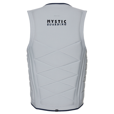 Mystic - Outlaw Impact Vest Fzip Wake - Off White - 2024