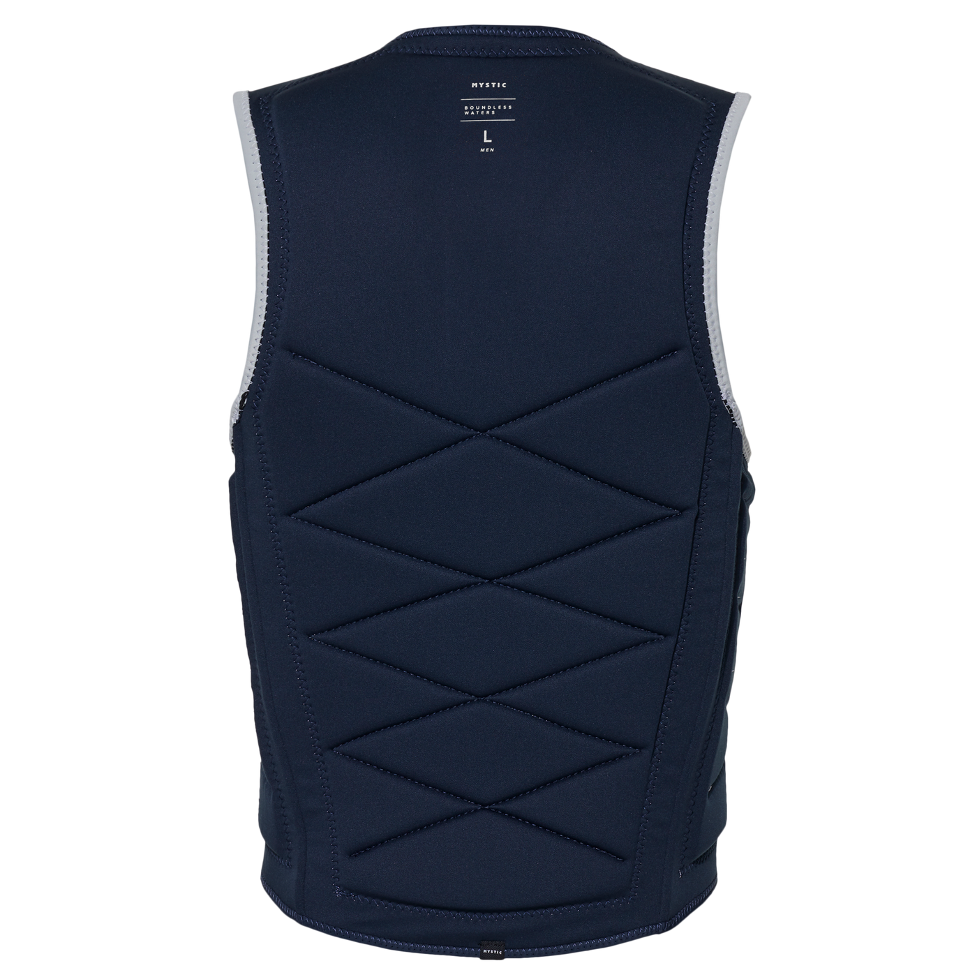 Mystic - Outlaw Impact Vest Fzip Wake - Off White - 2024