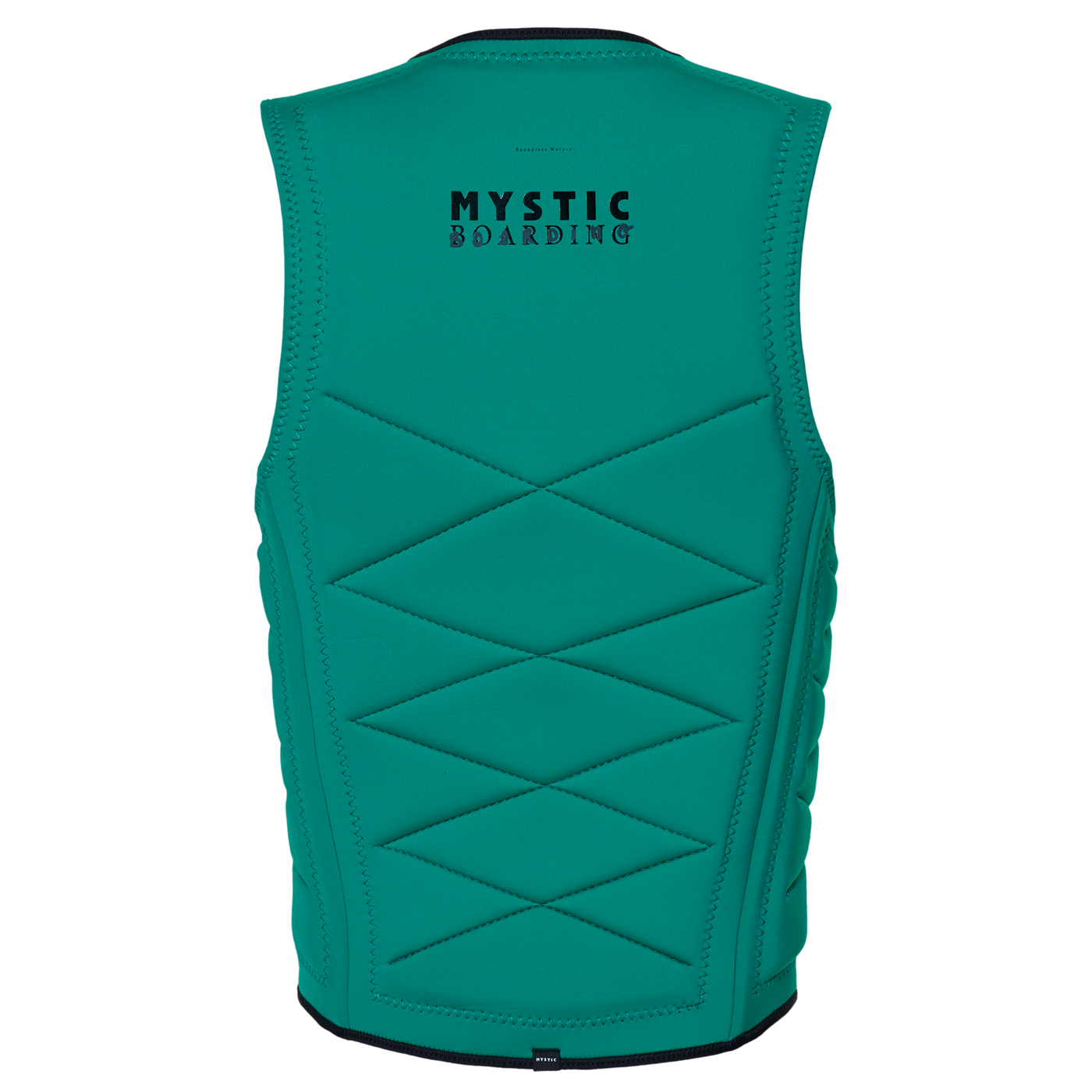 Mystic - Outlaw Impact Vest Fzip Wake - Green - 2024