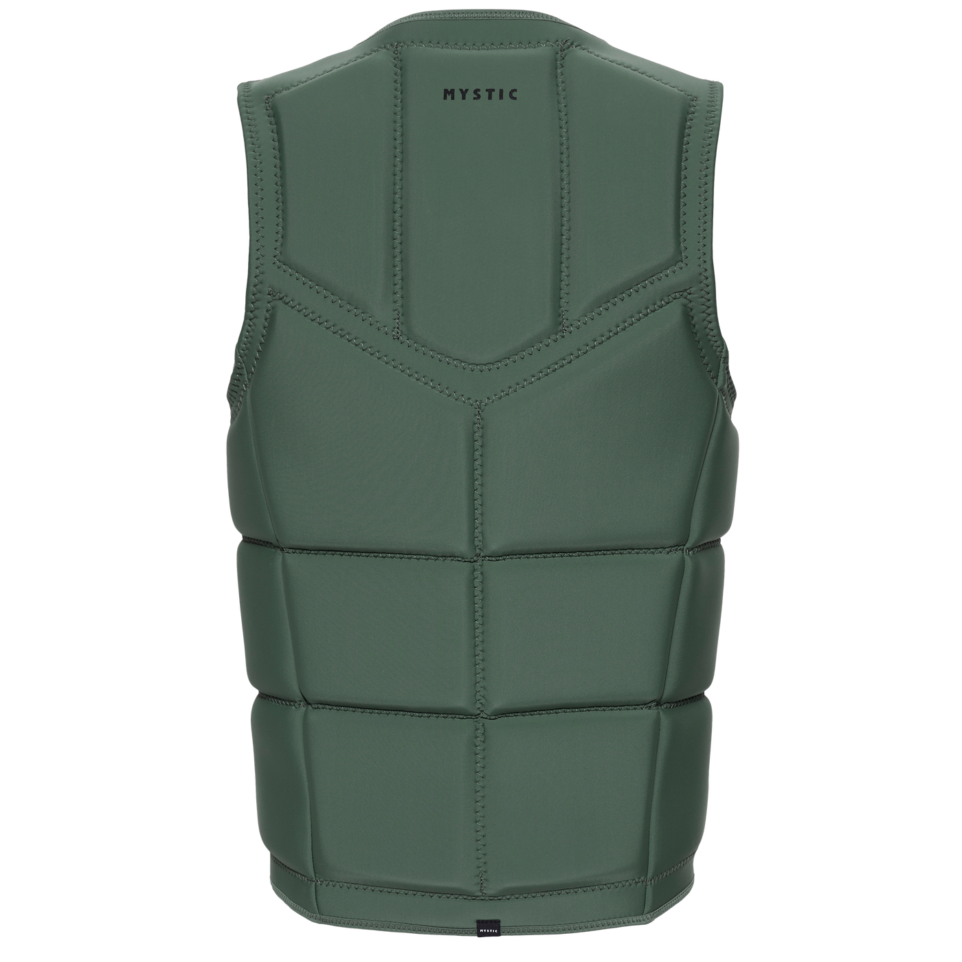 Mystic - Star Impact Vest Fzip Wake - Dark Olive - 2024
