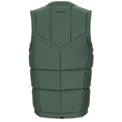 Mystic - Star Impact Vest Fzip Wake - Dark Olive - 2024
