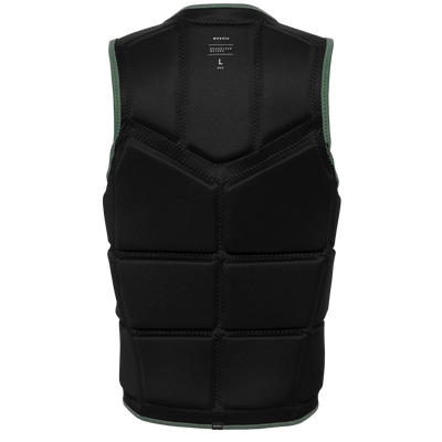 Mystic - Star Impact Vest Fzip Wake - Dark Olive - 2024