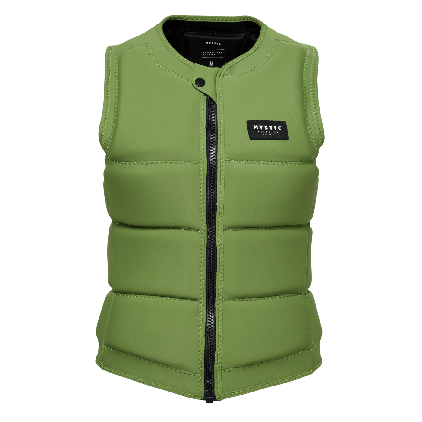Mystic - Star Impact Vest Fzip Wake Women - Soft Green - 2025