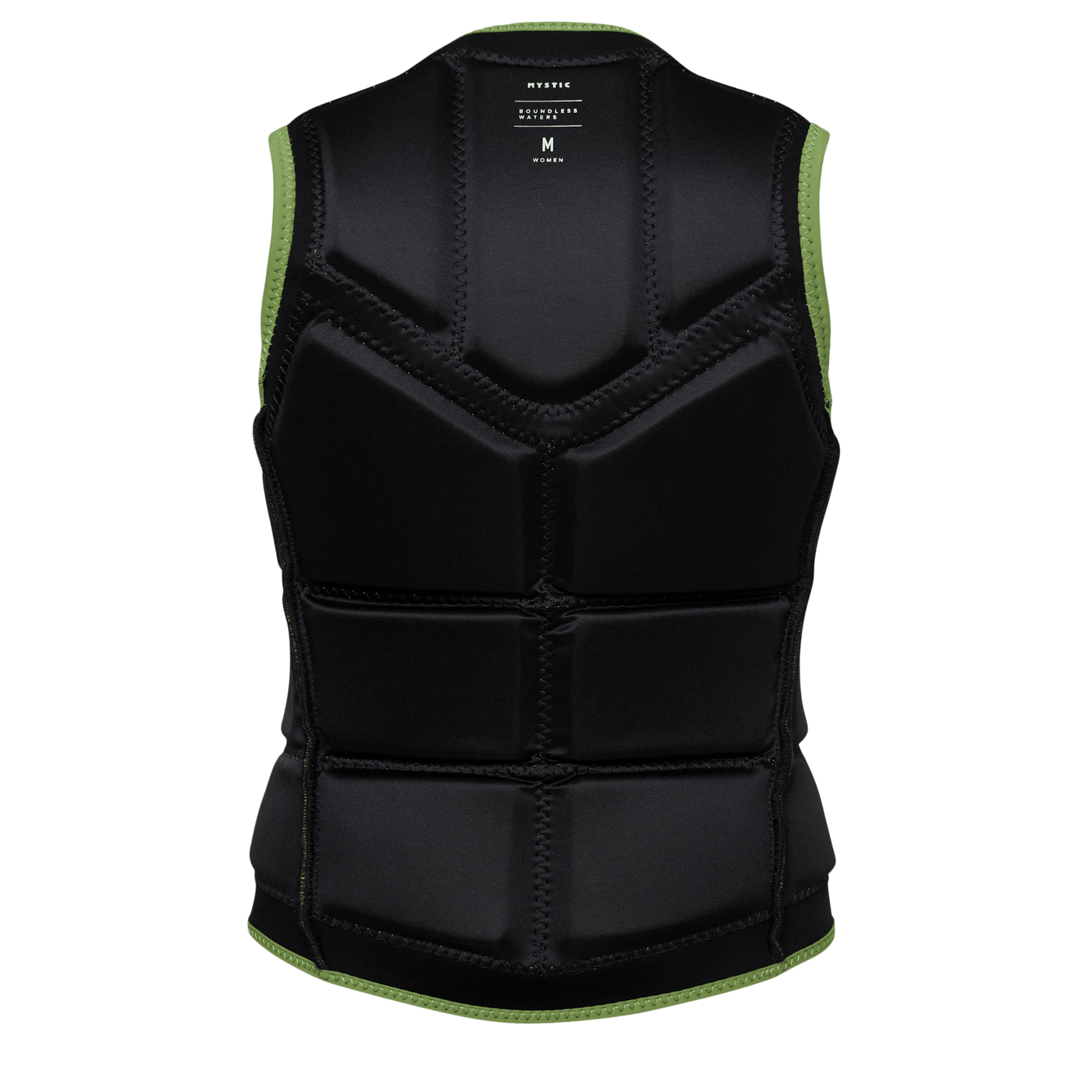 Mystic - Star Impact Vest Fzip Wake Women - Soft Green - 2025