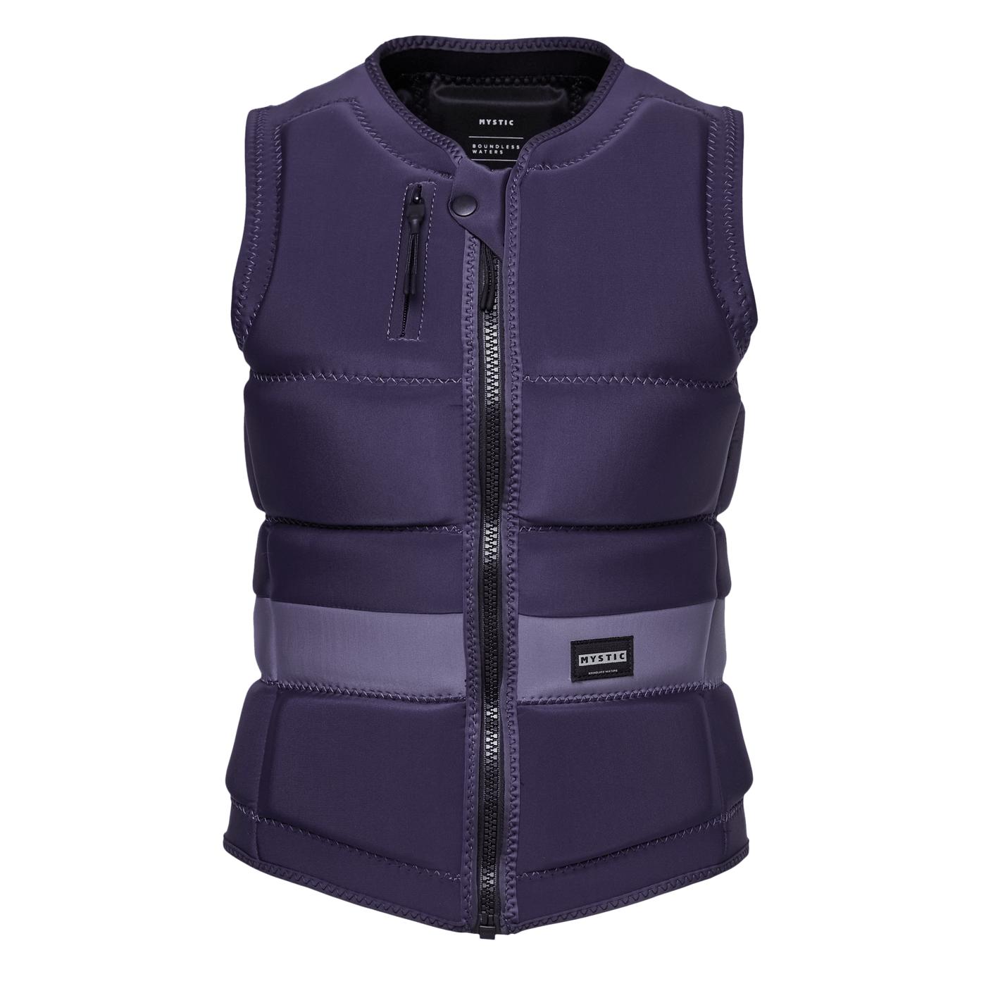 Mystic - Evoke Impact Vest Fzip Wake Women - Purple - 2025