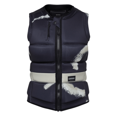 Mystic - Evoke Impact Vest Fzip Wake Women - Black Allover - 2025