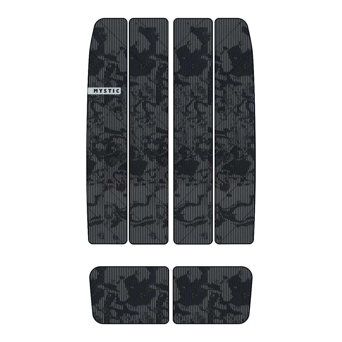 Mystic - Ambush Mid + Front Deckpad - Black - 2023