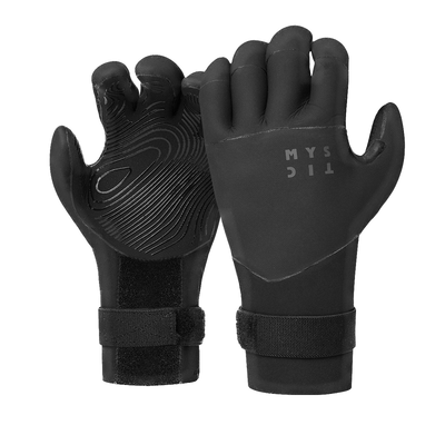Mystic - Supreme Glove 5mm 5 Finger Precurved - Black - 2024