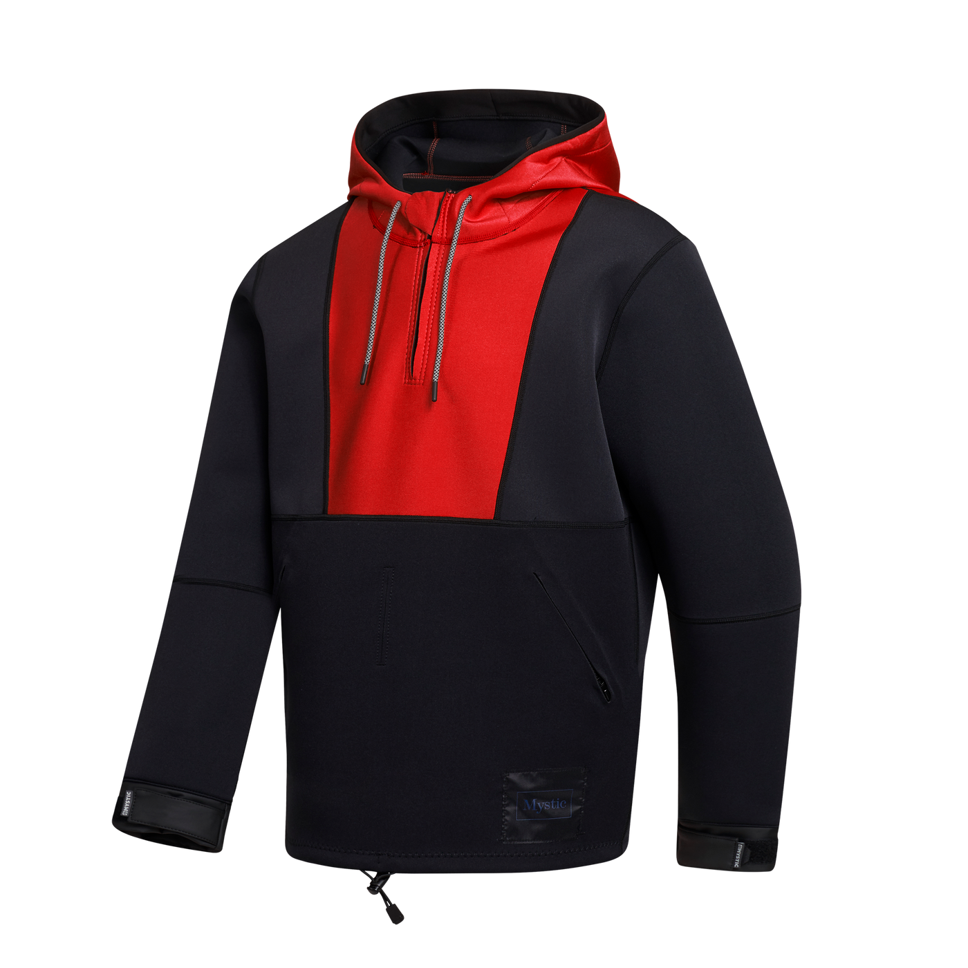 Mystic - Fulmar Neoprene Hoodie 3/2mm - Red - 2025