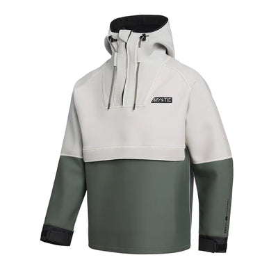 225 - Mystic Fury Neoprene Hoodie 3/2mm - Dark Olive - L - Ex Display